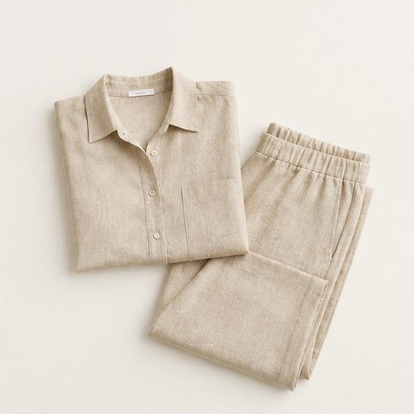Conjunto Linho Areia